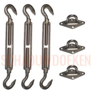 Complete driehoek groot RVS (1952)