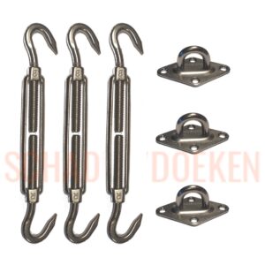 Complete driehoek klein RVS (1951)