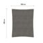 Schaduwdoek 285 x 260 cm HDPE grijs