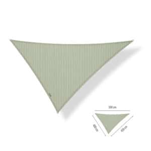 Shadow Comfort driehoek 4x4.5x5 Moonstone Green