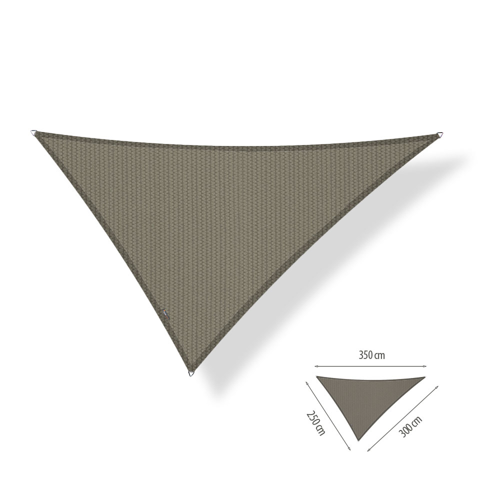 Shadow Comfort driehoek 2.5x3x3.5 Desert Storm