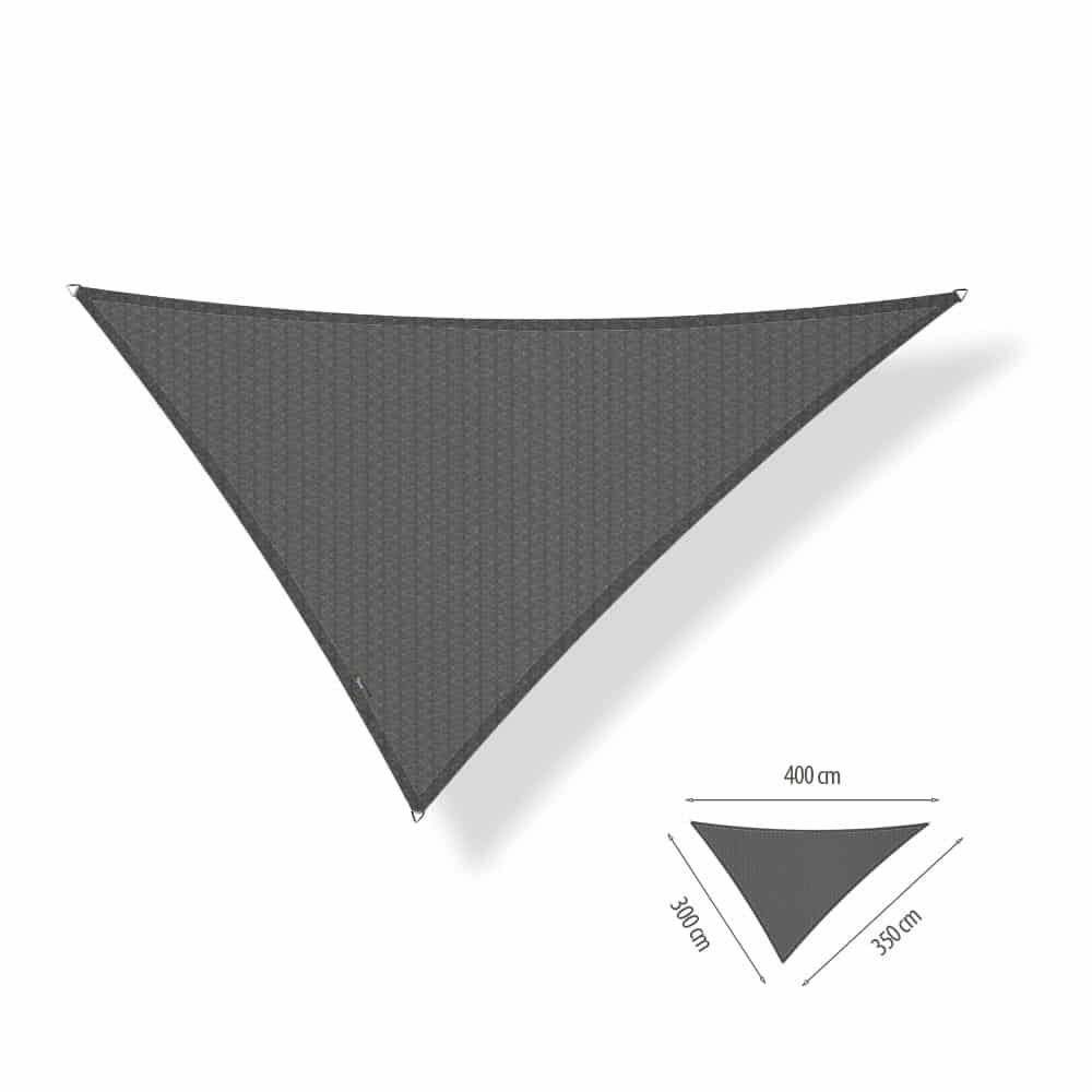 Shadow Comfort driehoek 3x3.5x4 Cool Grey