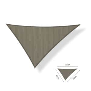 Shadow Comfort driehoek 4.5x5x5.5m Desert Storm