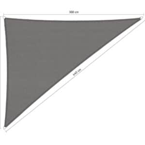 Shadow Comfort WP driehoek 4x5x6.4 Santorini grey