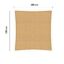 Schaduwdoek 290 x 280 cm HDPE zand