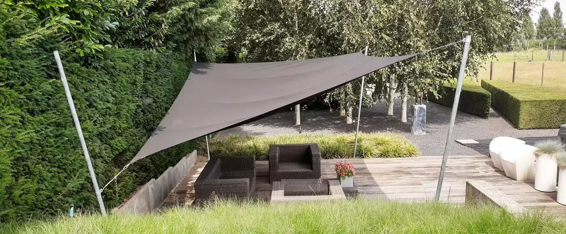 schaduwdoek voor moestuin