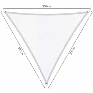 Shadow Comfort WP driehoek 3x3x3 Ibiza White